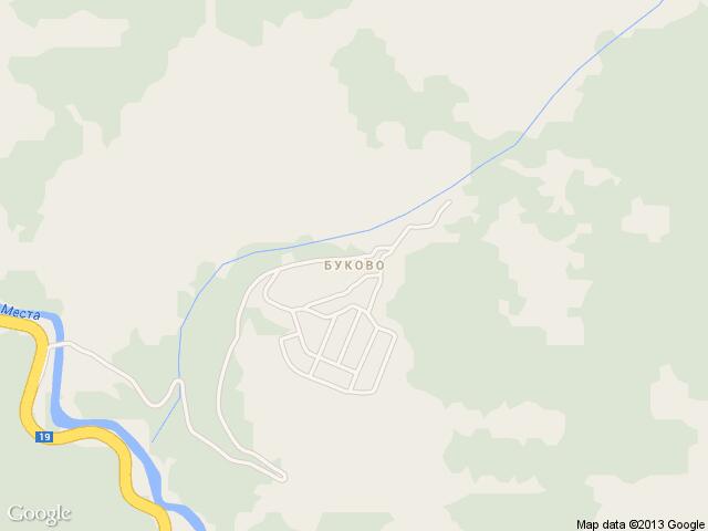 Карта на Буково