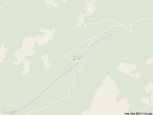 Карта на Ганев дол