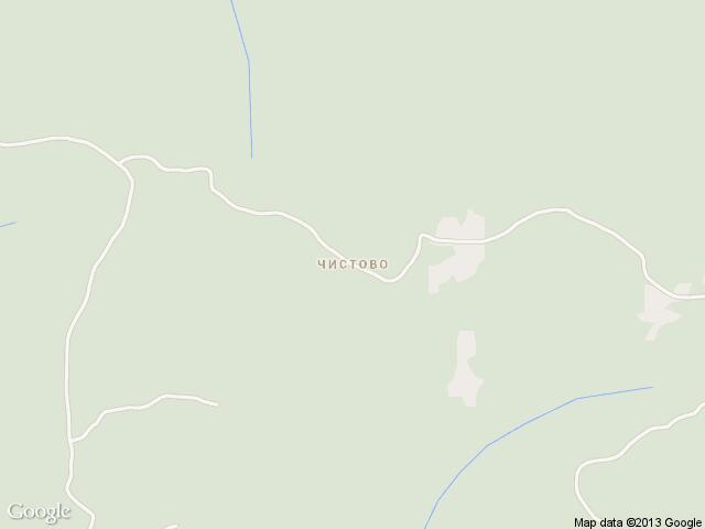 Карта на Чистово