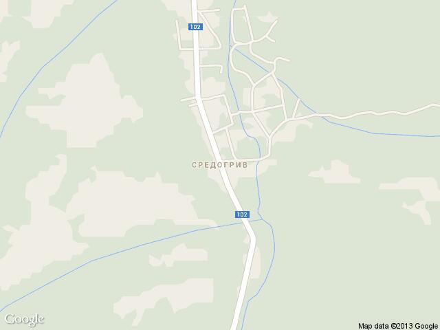Карта на Средогрив