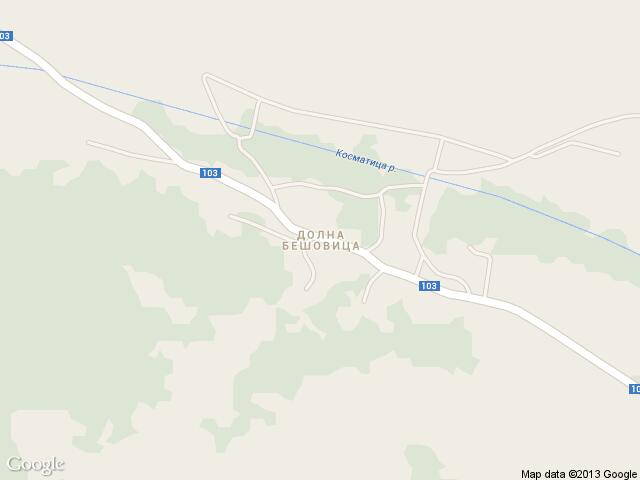 Карта на Долна Бешовица