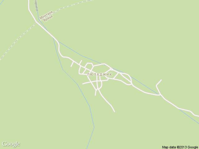 Карта на Лютаджик