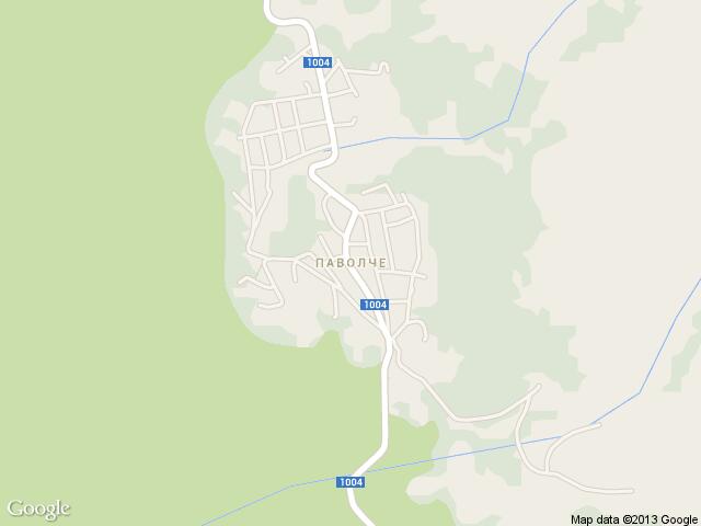 Карта на Паволче
