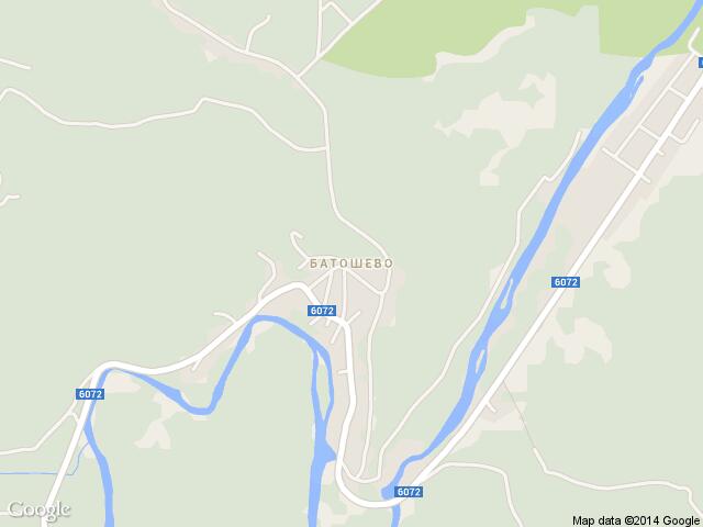 Карта на Батошево