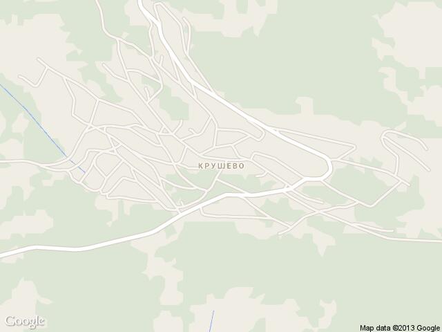 Карта на Крушево