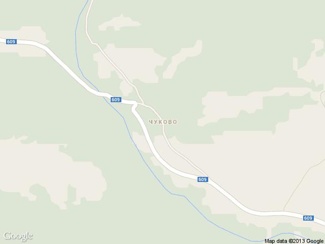 Карта на Чуково
