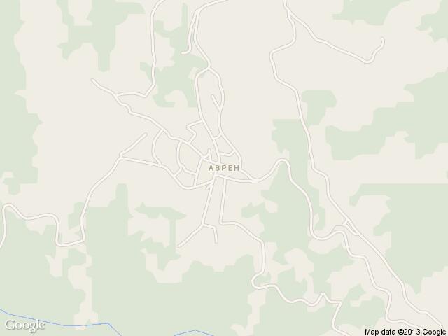 Карта на Аврен
