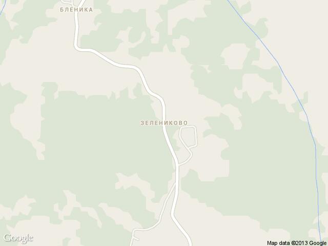 Карта на Зелениково