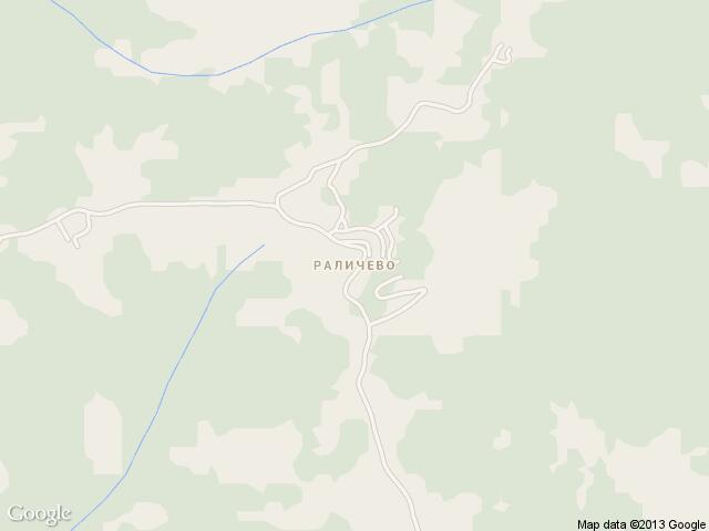 Карта на Раличево