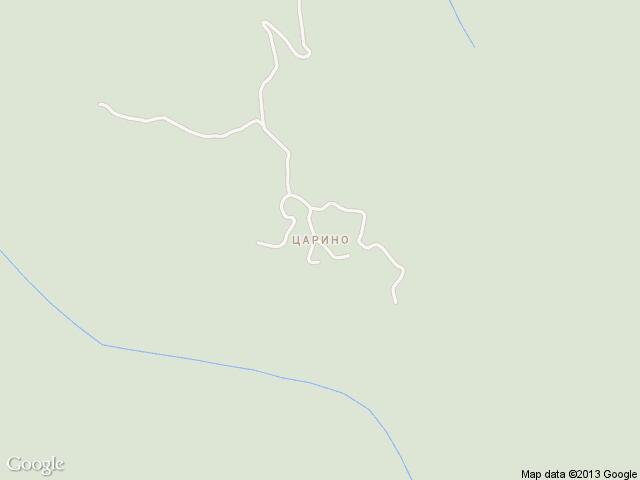 Карта на Царино