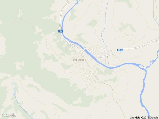 Карта на Бобошево