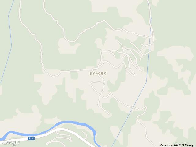 Карта на Вуково