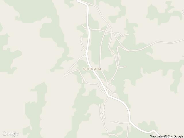 Карта на Коркина