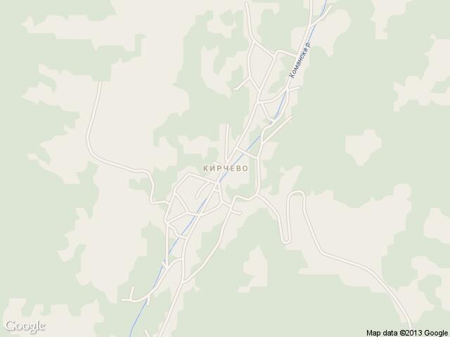 Карта на Кирчево