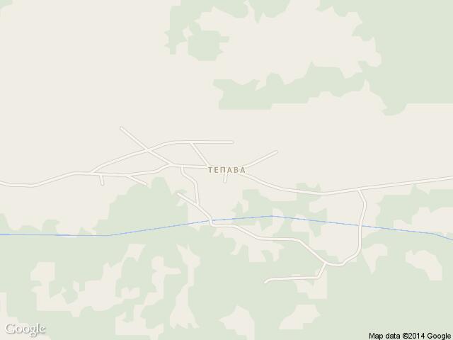 Карта на Тепава