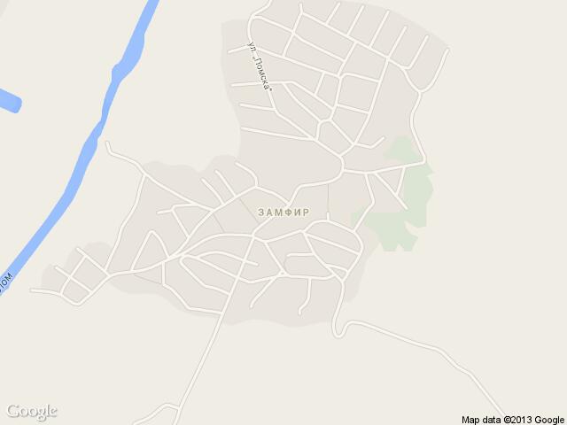 Карта на Замфир