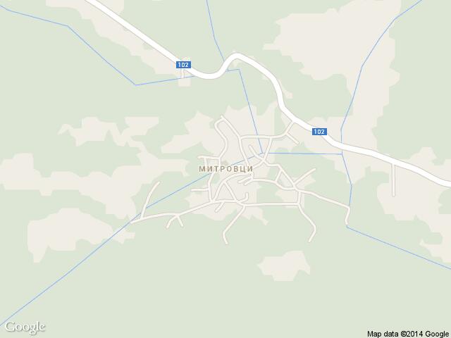 Карта на Митровци