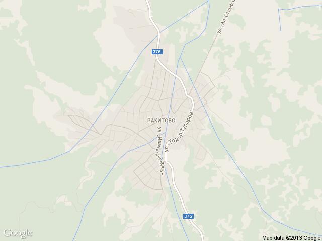Карта на Ракитово