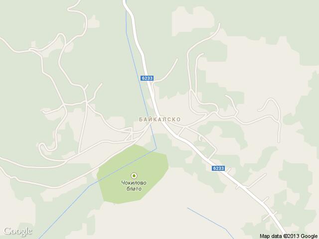Карта на Байкалско