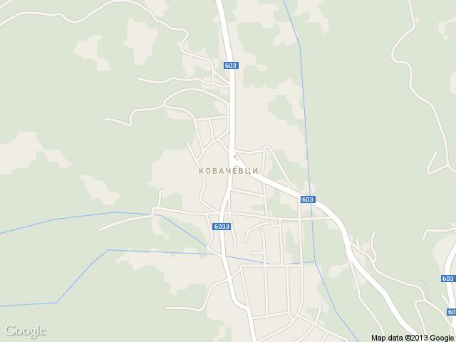 Карта на Ковачевци