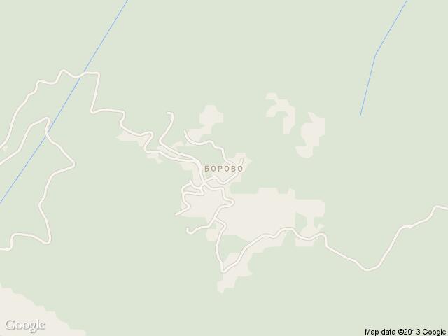 Карта на Борово