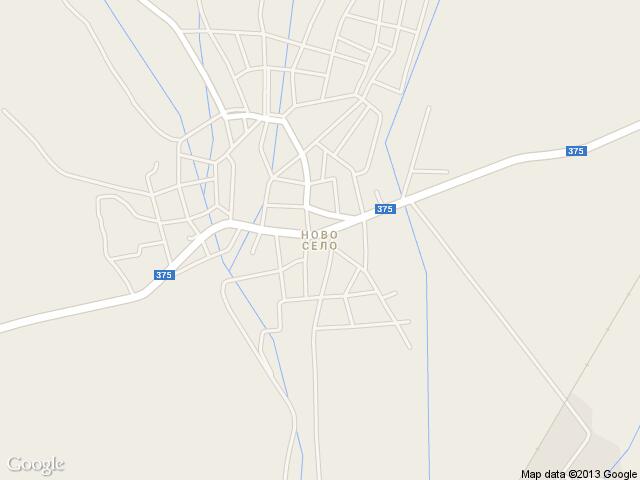Карта на Ново село