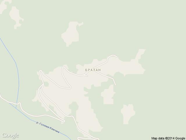 Карта на Братан