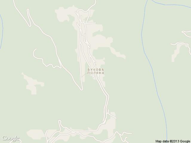 Карта на Букова поляна