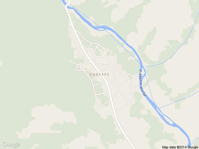 Карта на Видраре