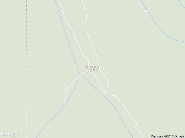 Карта на Горно село