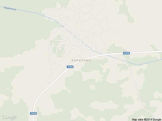 Карта на Борилово