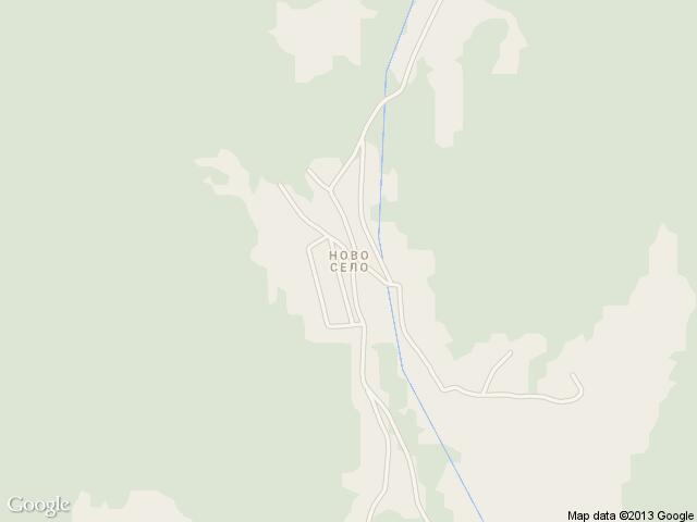 Карта на Ново село