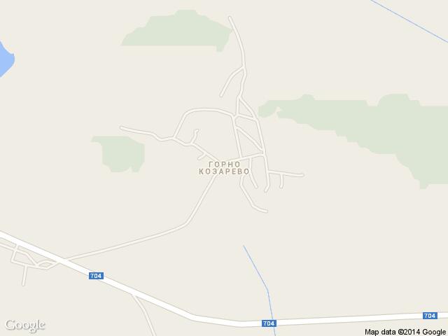 Карта на Горно Козарево
