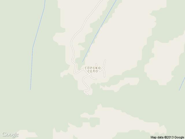 Карта на Горско село