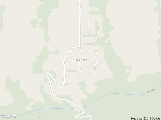 Карта на Иванча