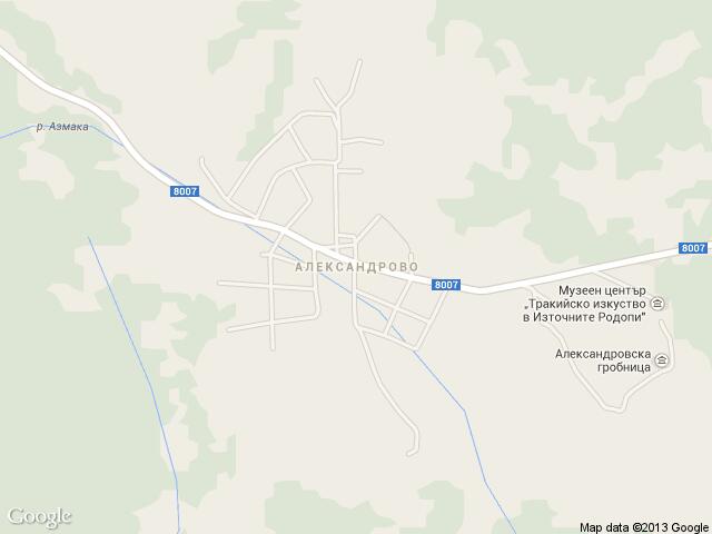 Карта на Александрово
