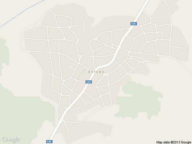 Карта на Ботево